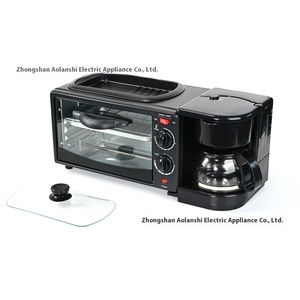 Máquina de desayuno casera 3 en 1, horno tostador multifunción para calentar, hornear, freír para carne de huevo, exportación transfronteriza al por mayor - Product Image 6