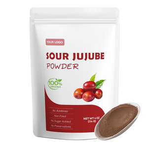 Premium Sour Jujube Fruit Poudre Tarte Berry Saveur pour Adultes Antioxydant Soutien Pas Pour Les Femmes Enceintes - Product Image 4