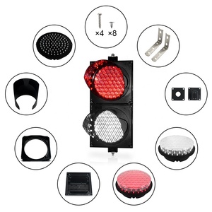 Vente Flash : Feux de signalisation routière LED 8 pouces, 2 unités, avec lentille en toile d'araignée - Product Image 5