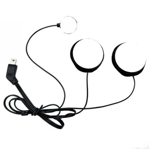 Hot Selling Noise-Proof Helmet Intercom Headset Microphone With 10Pin <strong>Plug</strong> Single Microphone Double Speaker - Product Image 3