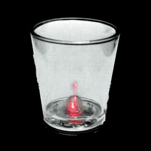 Gobelets néon assortis <span class=keywords><strong>en</strong></span> <span class=keywords><strong>plastique</strong></span> <span class=keywords><strong>dur</strong></span> 2 onces Tap ON/OFF LED Shot Glass - Product Image 3