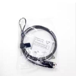 Bán Buôn Kẽm Hợp Kim Chống Trộm An Ninh Khóa 1.8M Cáp Máy Tính Kết Hợp 4 Kỹ Thuật Số Nêm Máy Tính Xách Tay Khóa - Product Image 1