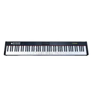 Wholesales Custom OEM Portable Electric Electronic Piano Key Board 88 Key Weighted Digital Piano