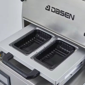 Machine de scellage de barquettes électrique DASEN DQ450TE pour barquettes alimentaires et de légumes sous atmosphère modifiée (MAP) - Direct Usine - Product Image 3
