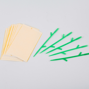 Trampa Adhesiva Plegable de Doble Cara para <span class=keywords><strong>Insectos</strong></span>, Amarilla, de Alta Adhesión, Lista para Enviar, con Diseño Dividido para Jardinería Doméstica y Plantación en Balcón - Product Image 6