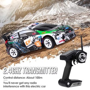 WLtoys SJY-<span class=keywords><strong>K989</strong></span> Coche <span class=keywords><strong>RC</strong></span> a Escala 1/28 de Alta Velocidad 30KM/H, Control Remoto 2.4G, Coche de Carreras Todoterreno 4WD, Juguete - Product Image 2