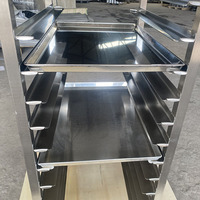 Chariot de séchage rotatif en acier inoxydable 304 (600x400) pour fours de boulangerie, avec grille de refroidissement et de cuisson