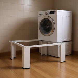 Piédestal blanc pour machine à laver, accessoire pour appareil de buanderie D0100HXGLFT - Product Image 2