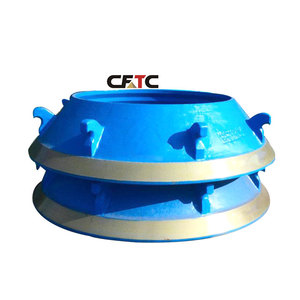 Cone Crusher Spare Parts For Mining Quarry <b>Aggregate</b> Plant High Quality Mantle And Concave - Product Image 4