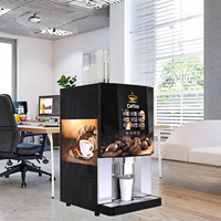 Commercial Smart Bean to Cup Coffee Maker Instant Beverage Vending Machine Automatic Coffee Machine