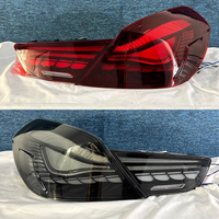 Pour BMW série 6 feux arrière F06 F12 F13 modifié LED Dragon échelle feux de conduite eau qui coule clignotant ensemble de feux arrière