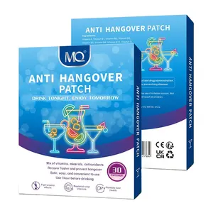 New Product MQ Foam Hangover Patches High-Effective Cure Hangover Prevention Natural Ingredients Anti Hangover Patch
