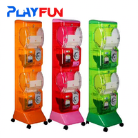 PlayFun peralatan taman bermain dalam ruangan populer Mall belanja masukkan koin telur memutar konsol permainan kapsul hadiah mainan mesin penjual otomatis
