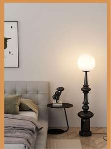 โคมไฟตั้งพื้นอลูมิเนียมสไตล์วินเทจสไตล์อิตาลีไฟ LED หรูหราทันสมัยสำหรับห้องนั่งเล่นโซฟาข้างห้องนอนโคมไฟตั้งพื้น - Product Image 6