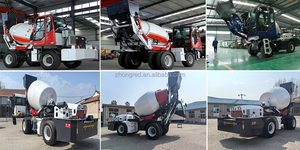 Camión Mezclador de Concreto Autocargable Portátil de Operación Continua Confiable para Pequeños Contratistas y Flotas de <span class=keywords><strong>Alquiler</strong></span> - Product Image 5