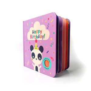 Papel de impresión personalizado Grueso Bebé Aprendizaje Touch & Feel Animal Board Book con forma troquelada Impresión Touch and Feel Book para niños - Product Image 2