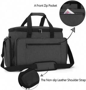 Échantillon gratuit, sac de transport pour machine à coudre avec rembourrage amovible personnalisé OEM standard - Product Image 2