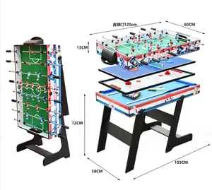 High Quality Wholesale Best Price 5 in 1 Multi Function Game Soccer Football Football Table For Children