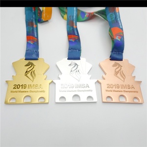 Médaille en métal personnalisée Médaille marathon personnalisée Jeux <span class=keywords><strong>de</strong></span> <span class=keywords><strong>course</strong></span> à pied Liste d'honneur Médaille d'or et d'argent personnalisée - Product Image 2