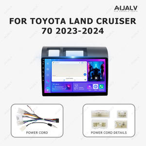 Factory Conso nuevo modelo <span class=keywords><strong>2</strong></span> Din para TOYOTA LAND CRUISER70 2023-2024 modelo Panel accesorios Marco Cable <span class=keywords><strong>cables</strong></span> placa frontal - Product Image 3