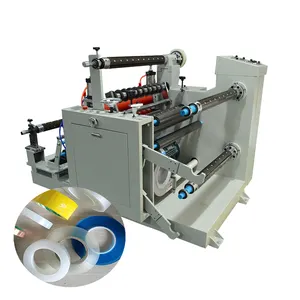 Factory Adhesive sticker paper slitter and rewinder machine