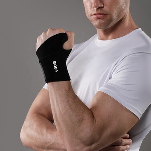 Vbosi 3338 Nhà Sản Xuất Cao Su Tổng Hợp Hỗ Trợ Cổ Tay Brace Thể Thao Tập Thể Dục Đào Tạo Tay Bảo Vệ Cổ Tay Kết Thúc Tốt Đẹp Với Vòng Lặp Ngón Tay Cái - Product Image 5