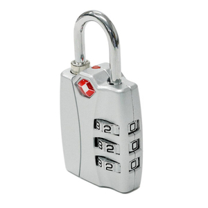 กุญแจล็อคกระเป๋าเดินทาง <span class=keywords><strong>TSA</strong></span> แบบรหัส 3 หลัก รุ่น <span class=keywords><strong>007</strong></span> ผลิตจากโลหะผสมสังกะสี กันน้ำ เหมาะสำหรับการเดินทาง - Product Image 2