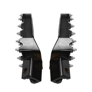 ที่พักเท้าอะลูมิเนียมอัลลอย CNC 130มม. แป้นเหยียบรถจักรยานยนต์สีดำสำหรับ CRF50 XR70 CRF110 SSR SDG xmotor - Product Image 5