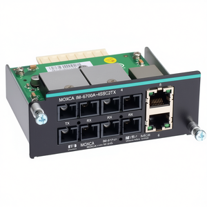 Commutateur Ethernet modulaire Moxa IM-6700A-4SSC2TX 4x SFP 2x 10/100Tx Commutateur d'entreprise industriel - Product Image 2