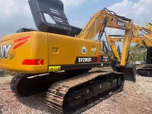 รถขุดตีนตะขาบ SANY มือสอง ได้รับการรับรองมาตรฐาน CE พร้อมบุ้งกี๋ รุ่น SY205C เครื่องจักรขุดดินจากประเทศจีน - Product Image 2