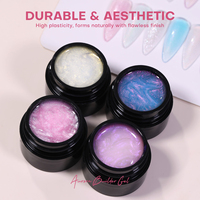Gel UV de Haute Qualité Aurora Builder pour Ongles – Vente en Gros, Marque Privée, Gel de Base Transparent pour Extension d'Ongles