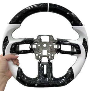 Volante de Fibra de Carbono Personalizado para <span class=keywords><strong>Ford</strong></span> <span class=keywords><strong>Mustang</strong></span> 2015 2016 2017 2018 2019 2020 2021 2022 2023 GT GT350R <span class=keywords><strong>GT500</strong></span> Shelby - Product Image 1