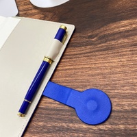 Carnets de notes de bureau A5 personnalisables, planificateur à couverture rigide en cuir PU à conception simple, avec fermoir magnétique, fil à coudre, reliure de papier A6