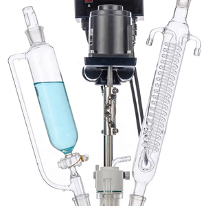 5L двухслойный реактор из боросиликатного 3,3 стекла лабораторный химический реактор с оболочкой из стекла - Product Image 2