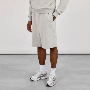 Set da Uomo 2 Pezzi: <span class=keywords><strong>Felpa</strong></span> Oversize <span class=keywords><strong>con</strong></span> Collo Tondo e <span class=keywords><strong>Pantaloncini</strong></span>, Outfit Casual Versatile <span class=keywords><strong>con</strong></span> Tasche Laterali - Product Image 4