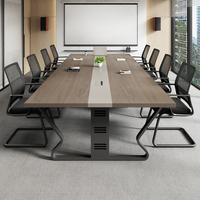 Personnalisé Moderne Long Bureau Portable Pliant Bureau d'Ordinateur École Mobile Pliable Conférence Salle de Formation Table Salle de Réunion