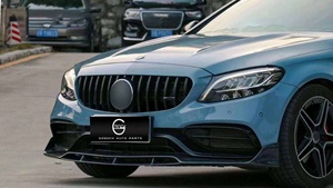 Genuino kits de cuerpo para <span class=keywords><strong>2013</strong></span>-2021 <span class=keywords><strong>Benz</strong></span> W205 Clase C C200L <span class=keywords><strong>C220</strong></span> C240 C250 C280 C300 actualización C63 amg de parachoques del coche capó guardabarros - Product Image 5