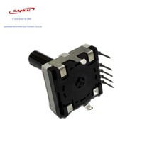 NAMAE JES2016GW6HS Interrupteur d'encodeur à 5 broches, longueur de poignée 16 mm
