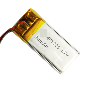 Di alta qualità 3.7V 90mAh ricaricabile Li polimero batteria LP401225 con PCM e fili all'ingrosso della fabbrica per uso portatile in magazzino - Product Image 4