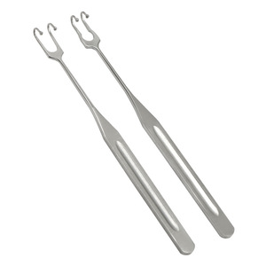 Retractor para Cirugía de Párpado Doble, Retractor para Cirugía de <span class=keywords><strong>Bolsas</strong></span> Oculares, Retractor para Cirugía Oculoplástica, Retractor de Piel, Retractor de Doble Punta - Product Image 2