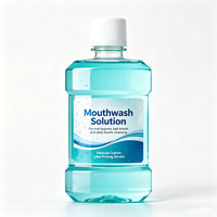 Étiquettes transparentes pour bouteilles, film transparent, autocollants imperméables pour solutions d'emballage de produits d'hygiène bucco-dentaire, fournis par l'usine Haoxuan