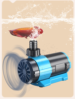 Pompe à eau silencieuse à fréquence variable, double usage, écologique, à économie d'énergie, avec protection contre le fonctionnement à sec, pour aquarium, bassin de poissons rouges, fontaine
