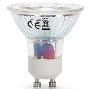 Foco LED GU10 COB 3W, lumière blanche, efficace, longue durée de vie ; idéal pour l'éclairage intérieur et l'accentuation des espaces. - Product Image 1