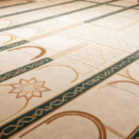 Moquette Mur-à-Mur Commerciale à Motif Personnalisé, Rouleau Complet Durable pour Hall d'Hôtel, Couloir, Mosquée, Projet Religieux