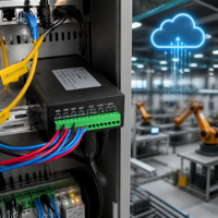 Convertisseur de protocole de communication EPC Energy Management Gateway, IEC61850, IEC104, DLT645, Modbus, RS485, CAN, montage en rack 1U