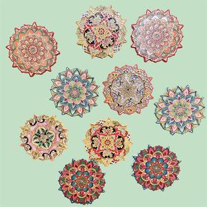 Nuevo estilo bosnio estampado de oro en relieve joyería artesanal adorno de resina otra decoración del hogar imán de refrigerador - Product Image 6