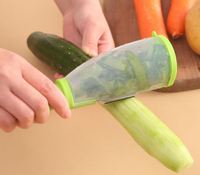 Groenteschiller met opvangbak, aardappel- en wortelsnijder, keukenfruit schiller, roestvrijstalen snijder, schilmes, keukengadgets