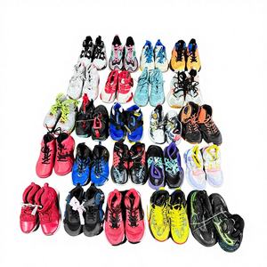 Baskets de sport respirantes d'occasion pour enfants, chaussures de marque à lacets pour enfants, vente en gros, tailles 35-40, style entraînement sportif - Product Image 1