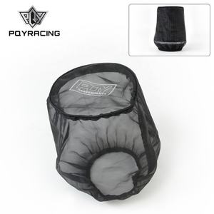 ユニバーサルエアフィルター保護カバー防水耐油性防塵円筒形高流量エアインテークフィルター用ブラックPQY-AIB01 - Product Image 2