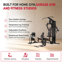 Ensemble de fitness pour la maison avec structure en acier, capacité de charge élevée, pour la vente en magasin, couleur personnalisée CCC, approvisionnement en gros